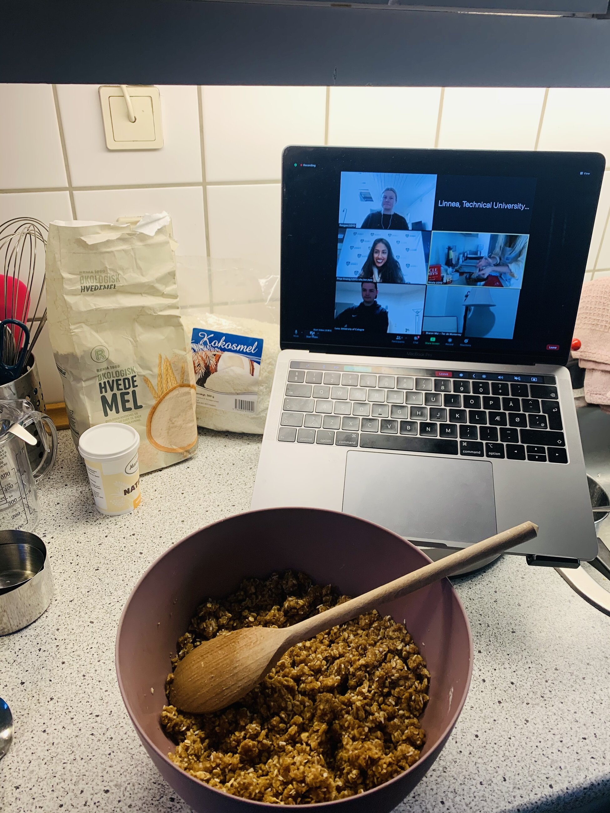 Anzac Day biscuit baking