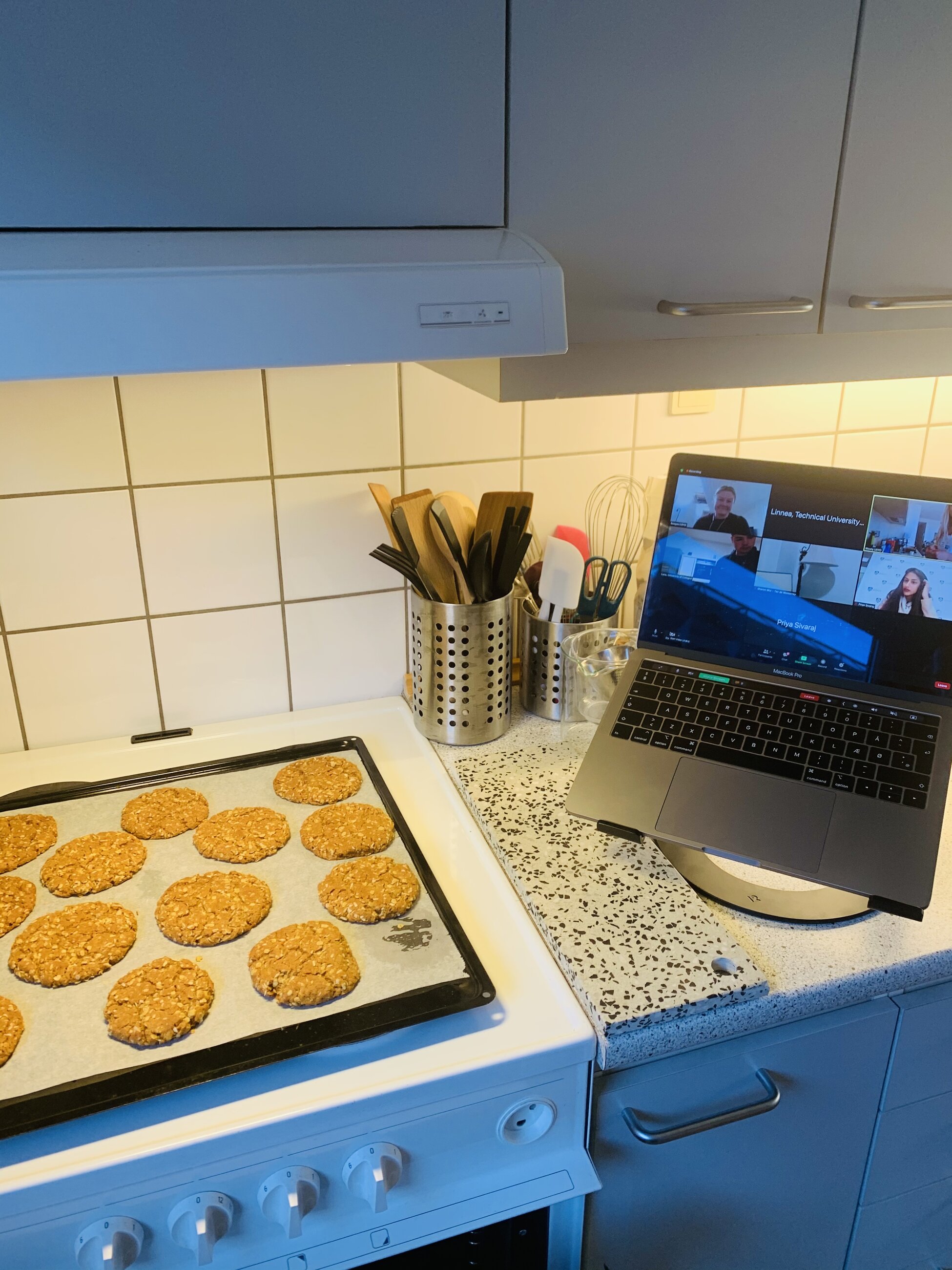 Anzac Day biscuit baking