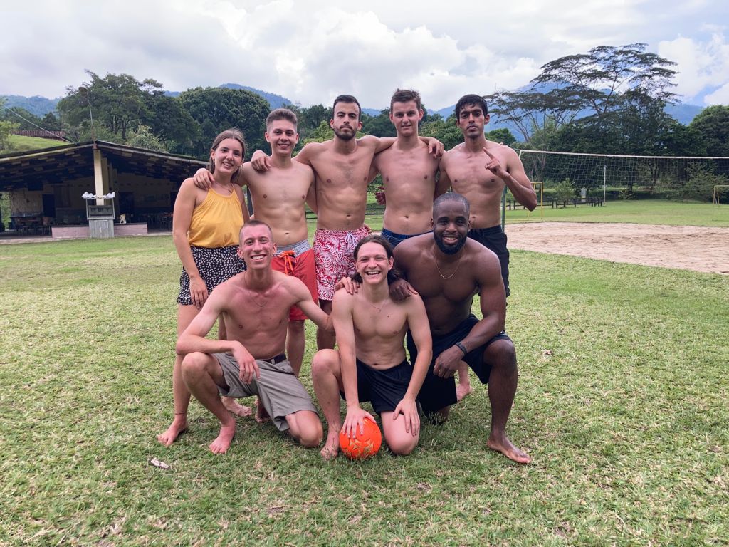 Soccer with the crew