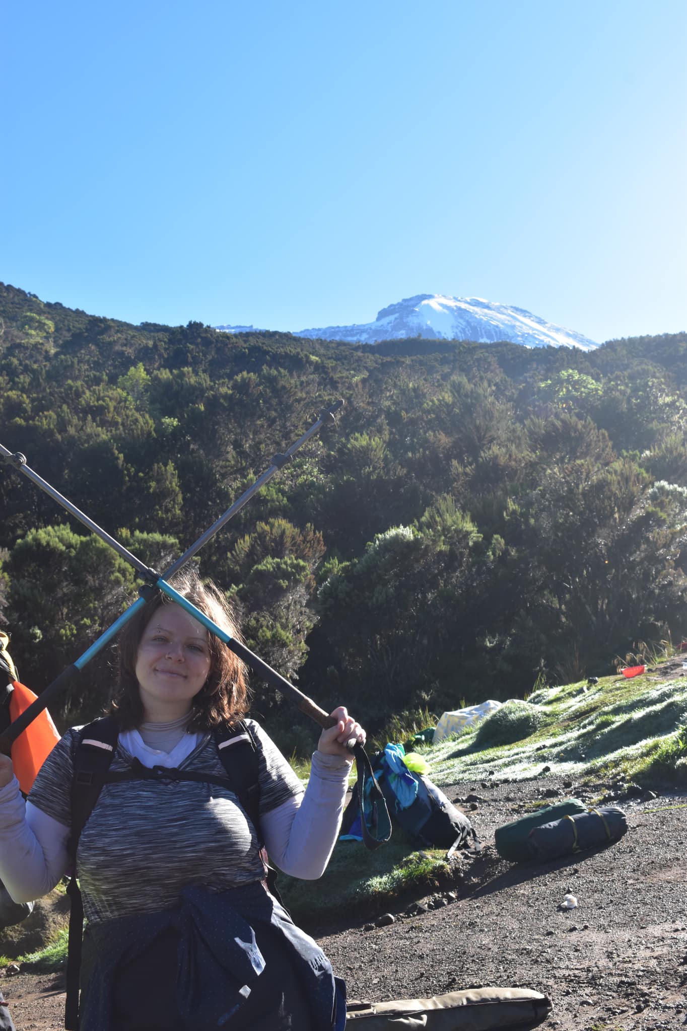 Camp #1 on Mt. Kilimanjaro