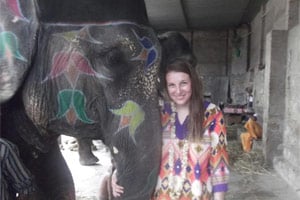 Volunteer with elephants through Volunteer India