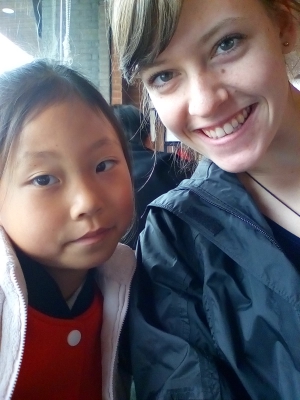 Volunteering as an au pair in China. 