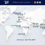 Spring 2025 Voyage Map