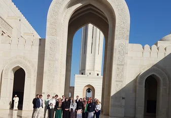Students visit Grand Mosque