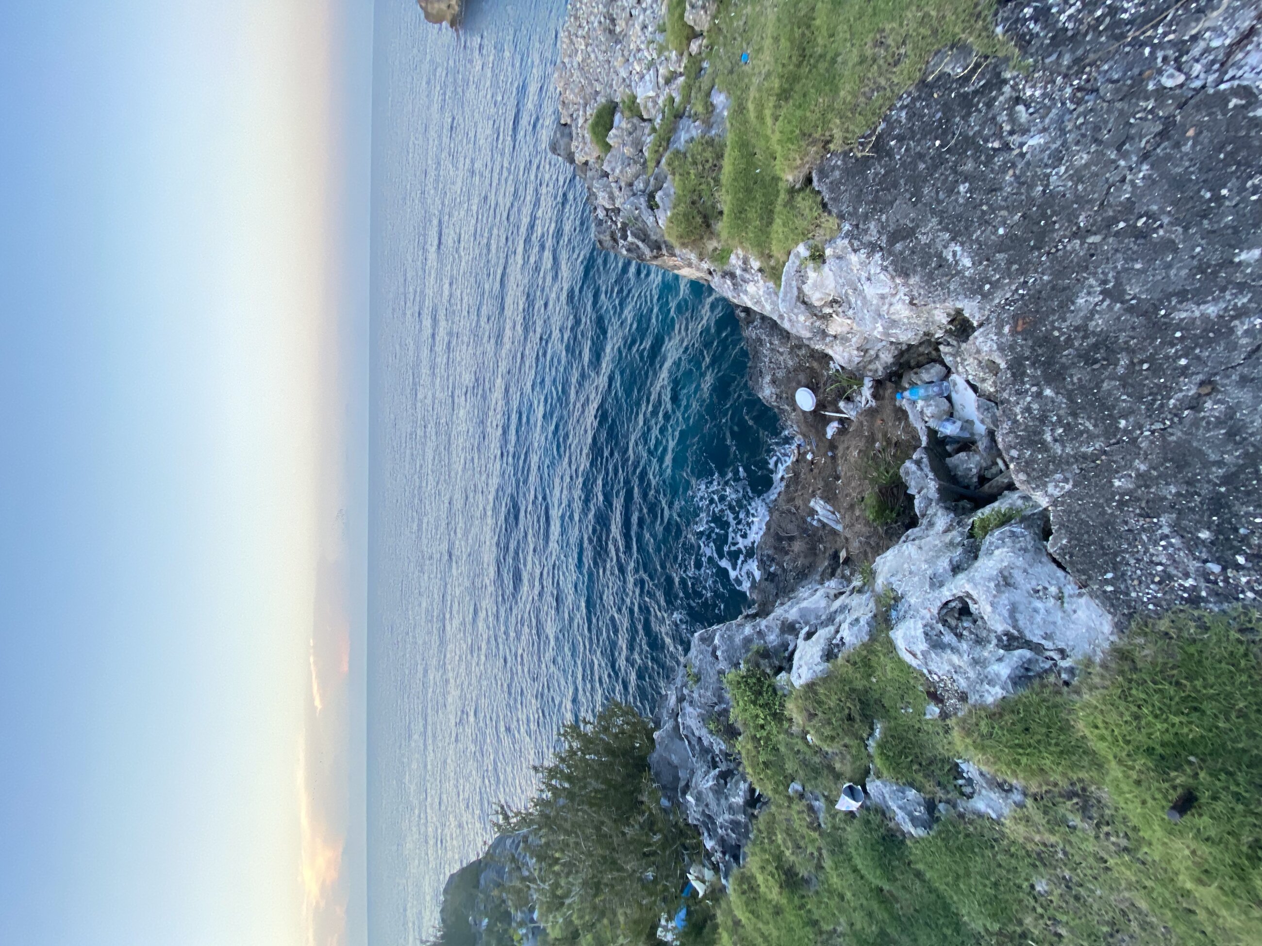 Cliff sides