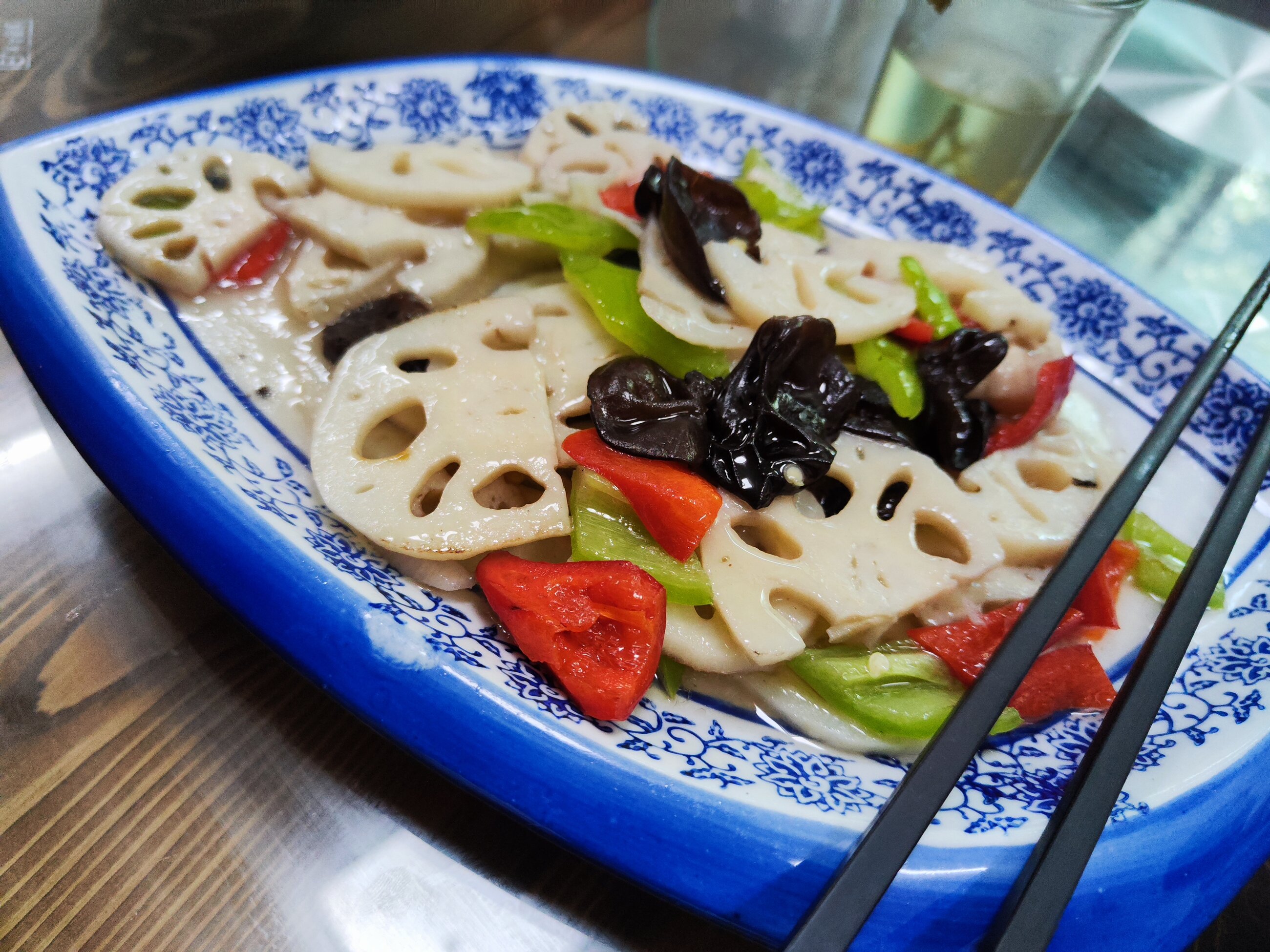 Lotus root dish