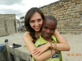 One of the sweetest kids at the orphanage! 