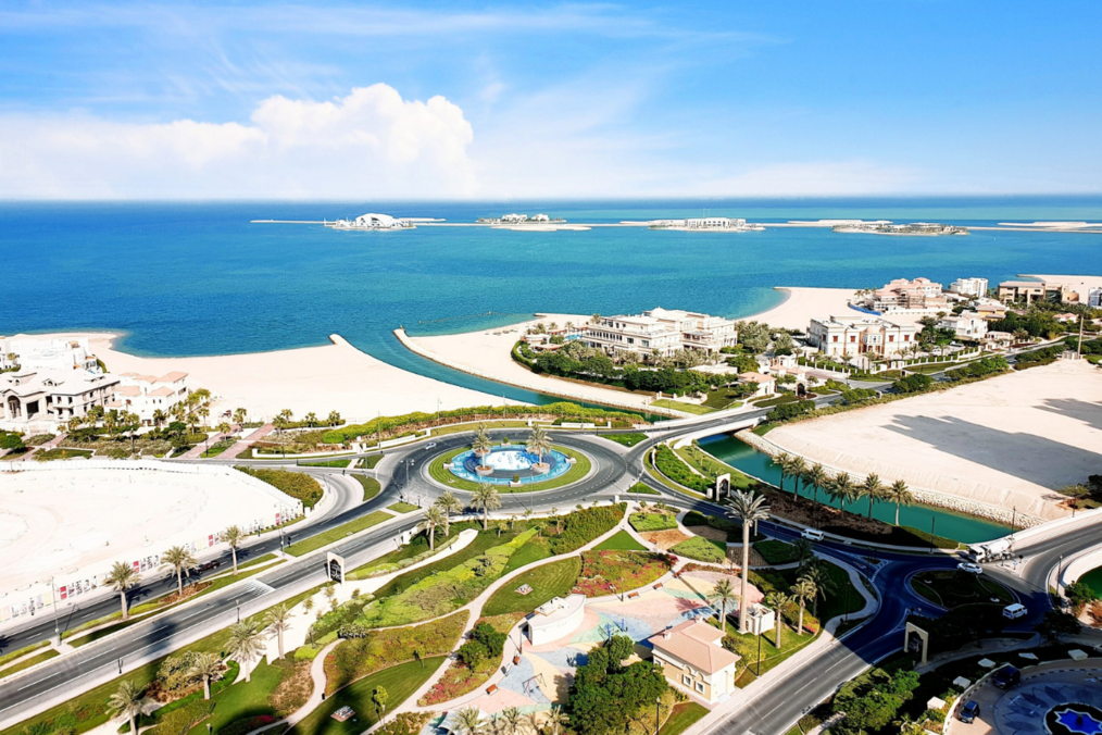 Pearl-Qatar unsplash Coastal streets in Qatar
