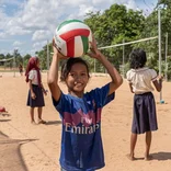 Help children develop through sports