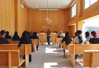 Mock Court at Phoenicia University