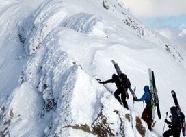 Experience mountaineering in the Rocky Mountains of British Columbia.