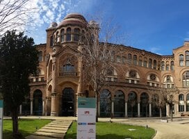 View of UAB Sant Pau campus building