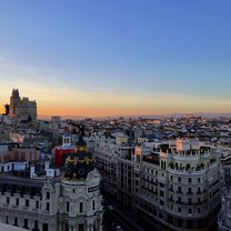 The prettiest city in the world and my home, Madrid. 