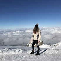 CIEE allows me to travel the world and explore places I couldn't have imagined. This is me at the Swiss Alps. 