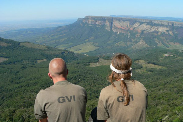 GVI volunteers in South Africa